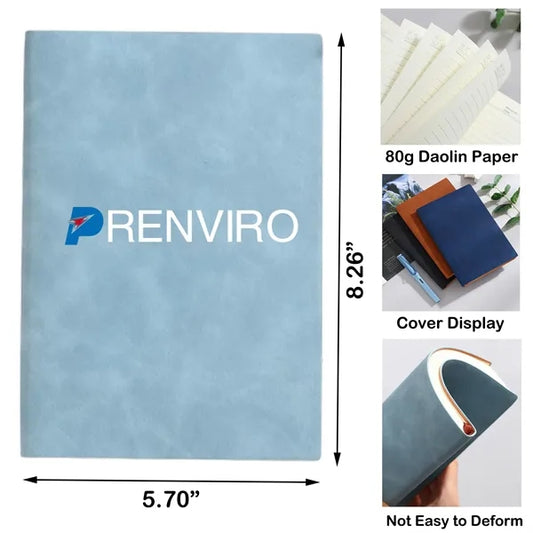 200 Pages A5 PU Cover Notebook