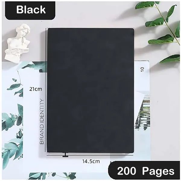 200 Pages A5 PU Cover Notebook