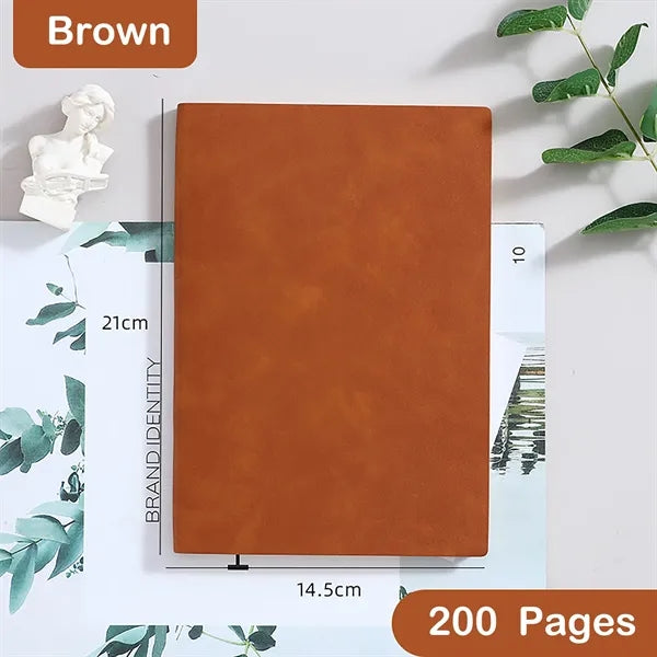 200 Pages A5 PU Cover Notebook