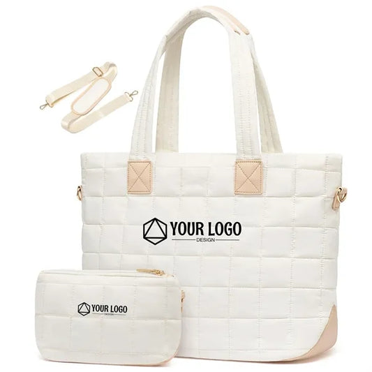 Women's Quilted 2 in 1 Tote Bag