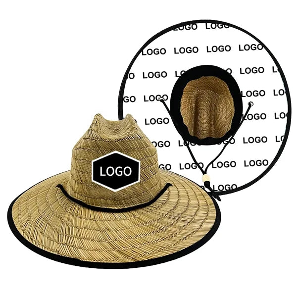 Wide Brim Straw Sun Hat