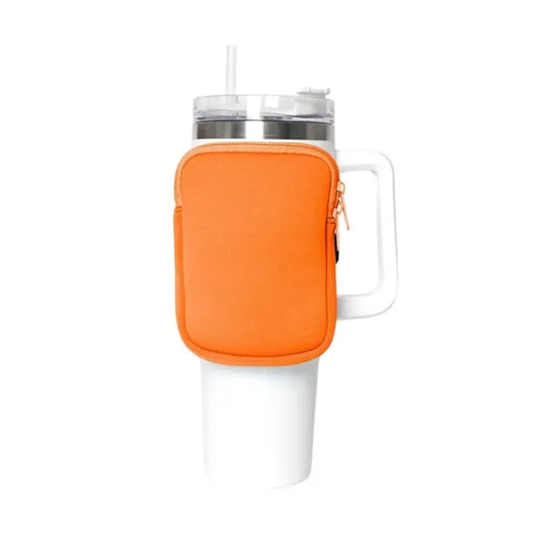 Cold Drinks, Strong Grip - 40OZ Ice Bully Handle Tumbler Set