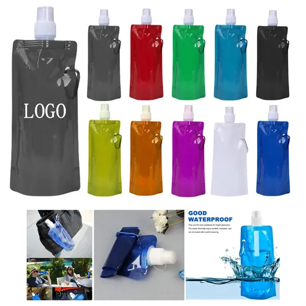 Leak-Proof Portable Foldable Water Bottle