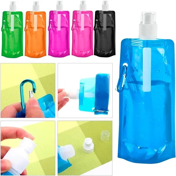 Leak-Proof Portable Foldable Water Bottle