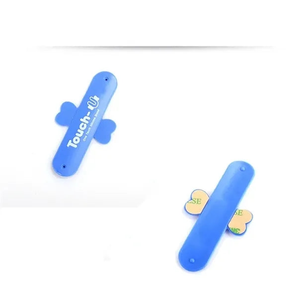 Ultra Thin U Shape Snap On Silicone Phone Stand Holder