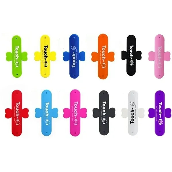 Ultra Thin U Shape Snap On Silicone Phone Stand Holder