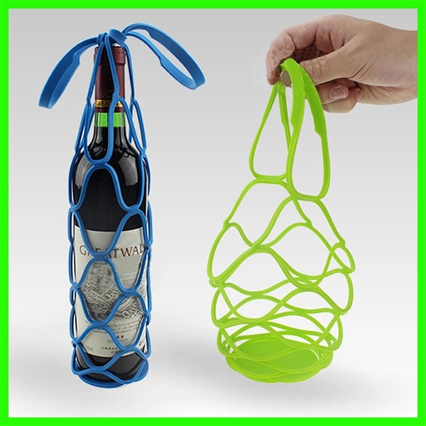 Multi-function Silicone Wine Bottle Holder / Pot Mat