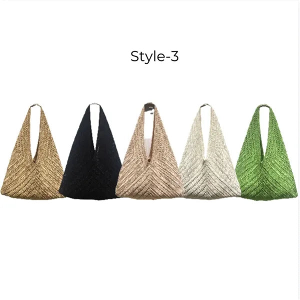 Crochet Beach Tote Summer Bag for Women Aesthetic