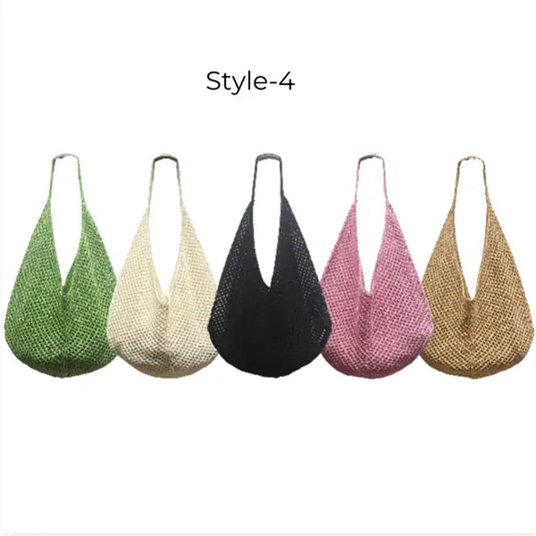Crochet Beach Tote Summer Bag for Women Aesthetic