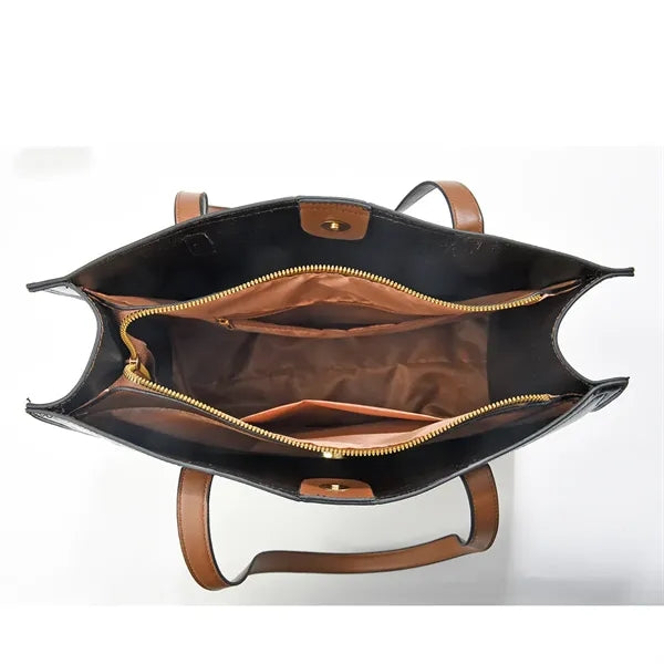 Pu Leather Tote Bag Women