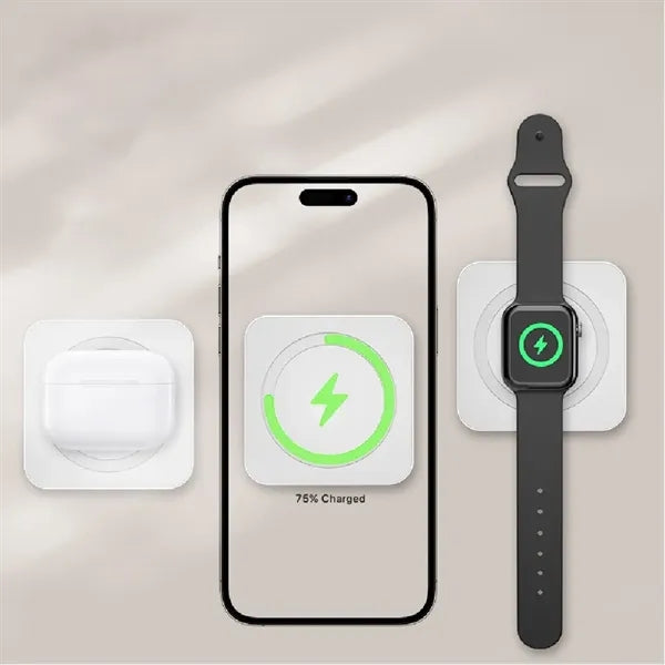 3 in 1 Magnetic Mini Wireless Charger