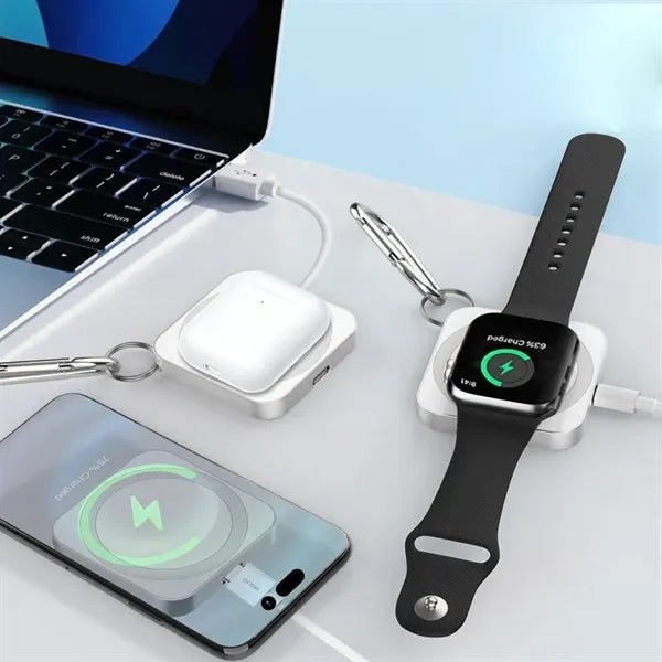 3 in 1 Magnetic Mini Wireless Charger