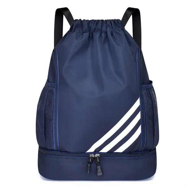 Sports Drawstring Backpack Water Resistant Basketball Bag