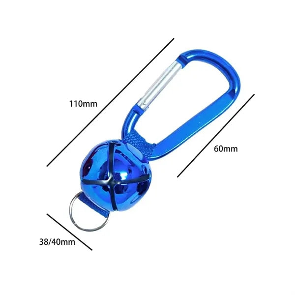 Portable Pet Waste Bag Holder with Carabiner Clip