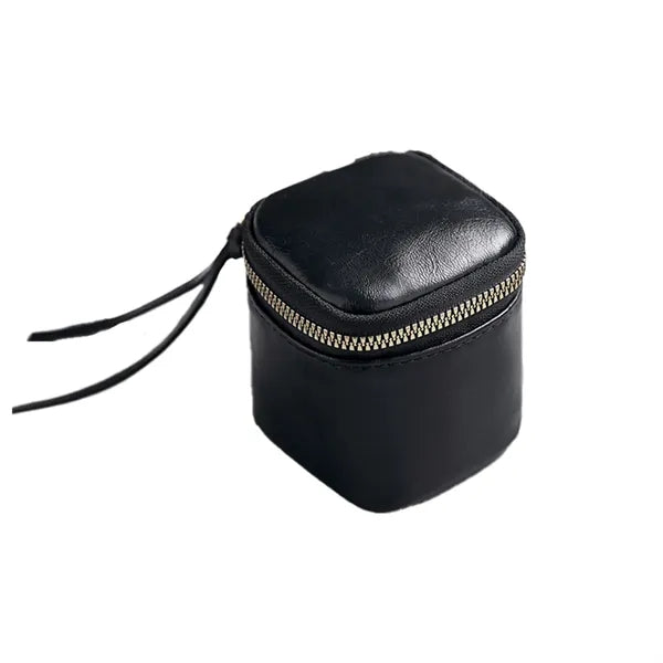 Mini Leather Tote Lipstick Coin Purse