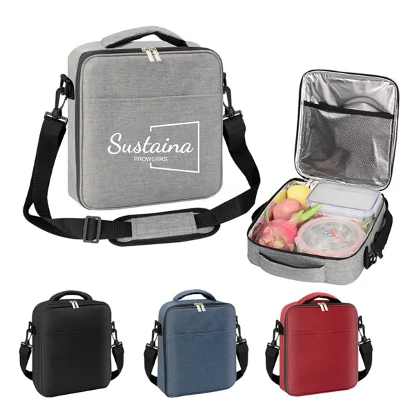 Multipurpose Insulated Lunch Bag w/ Shoulder Strap
