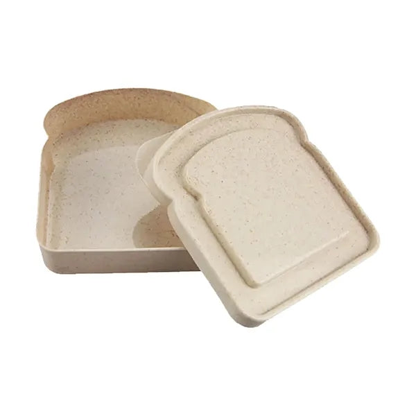 Wheat Straw Portable Sandwich Bento Box
