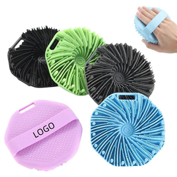 Polygonal Gentle Silicone Bath Brush