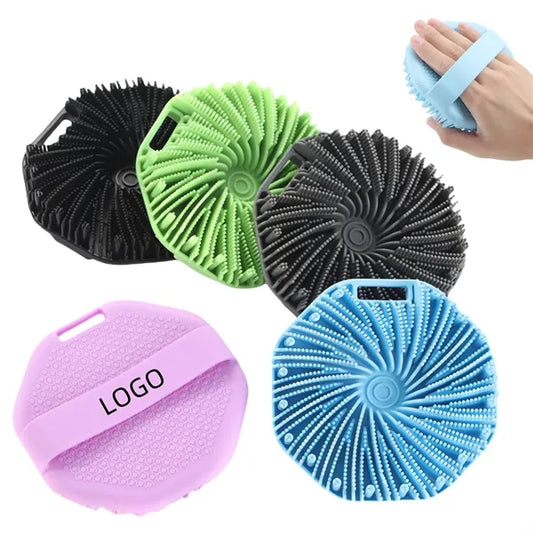 Polygonal Gentle Silicone Bath Brush