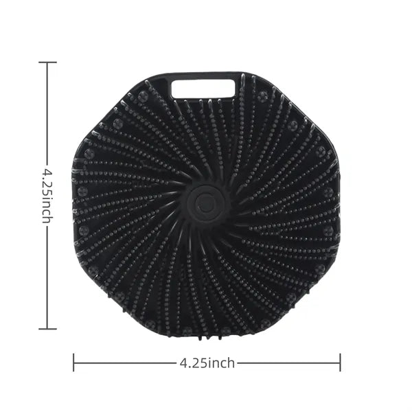 Polygonal Gentle Silicone Bath Brush
