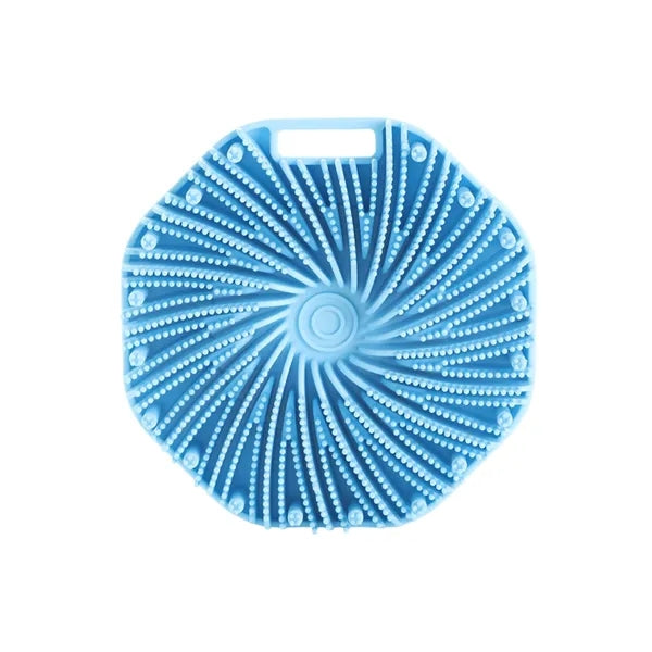 Polygonal Gentle Silicone Bath Brush