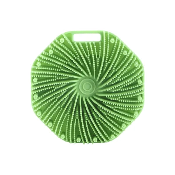 Polygonal Gentle Silicone Bath Brush