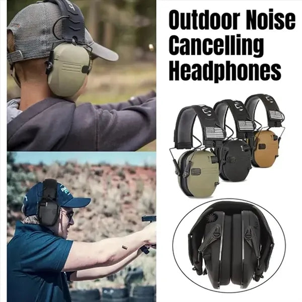 Tactical Electronic Shooting Ear Protection Muff
