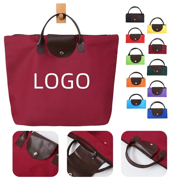 Oxford Cloth Portable Foldable Shopping Bag