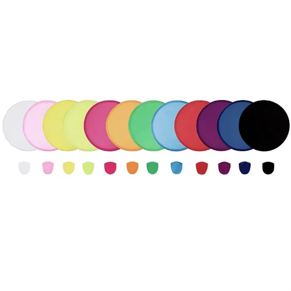 Folding Hand Fan Flyer with Pouch