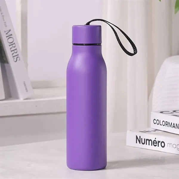 17/22Oz. Slim Vacuum Bottle with Strap Tumblers
