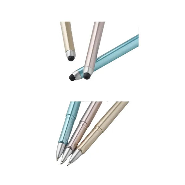 Metallic Painted Frosted Touch Ballpoint Pen