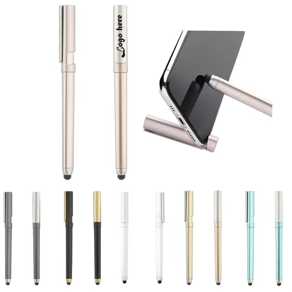 Metallic Painted Frosted Touch Ballpoint Pen