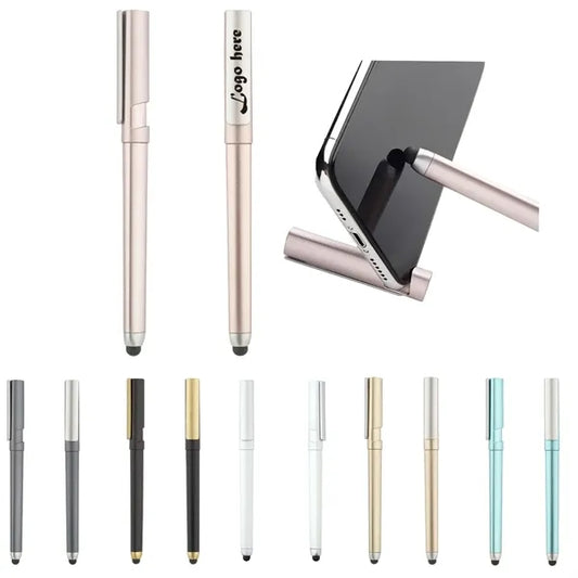 Metallic Painted Frosted Touch Ballpoint Pen
