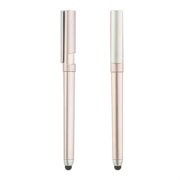 Metallic Painted Frosted Touch Ballpoint Pen