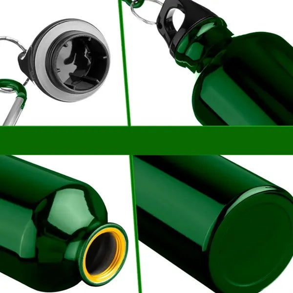 20Oz. Colorful Aluminum Sports Bottle with Loop Cap