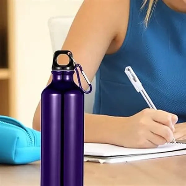 20Oz. Colorful Aluminum Sports Bottle with Loop Cap