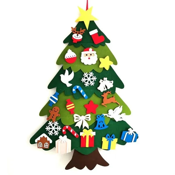 Christmas Tree Set with Ornaments for Kids DIY