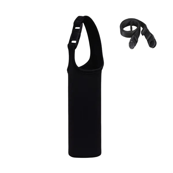 Neoprene Water Bottle Holder with Adjustable Strap