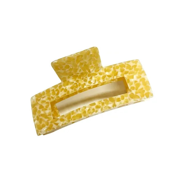 Sweet 4.92Inch Oversize Large Rectangular Acetate Hair Clip
