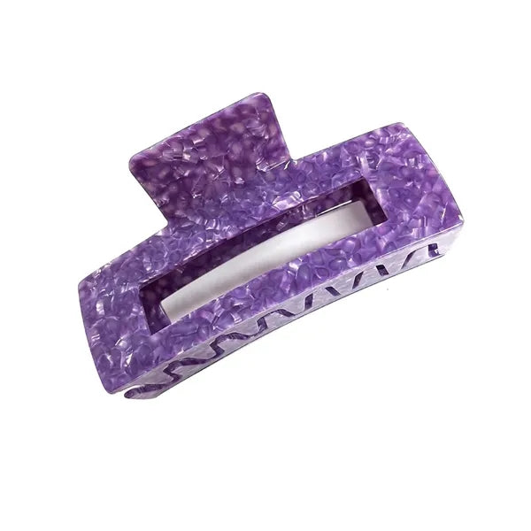 Sweet 4.92Inch Oversize Large Rectangular Acetate Hair Clip