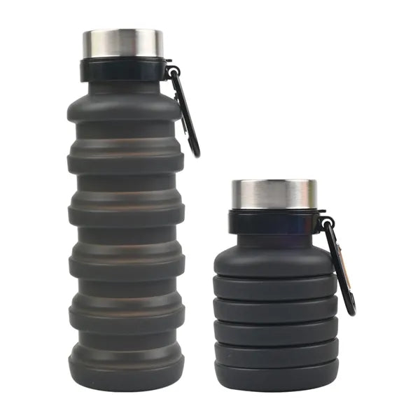 17oz Outdoor Silicone Collapsible Water Bottle