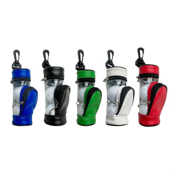 Portable Golf Ball Tee Holder with Clip