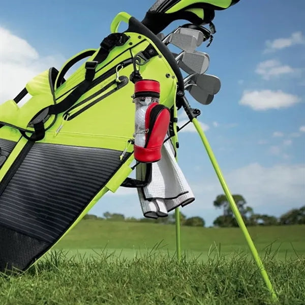 Portable Golf Ball Tee Holder with Clip