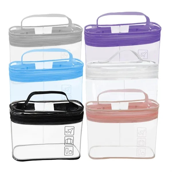 Clear Travel Cosmetic Organizer Bags