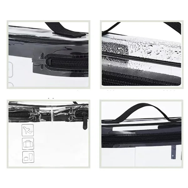 Clear Travel Cosmetic Organizer Bags