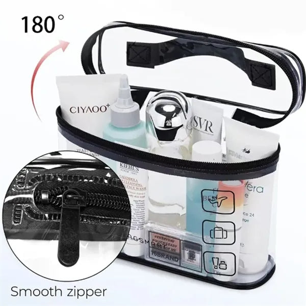 Clear Travel Cosmetic Organizer Bags