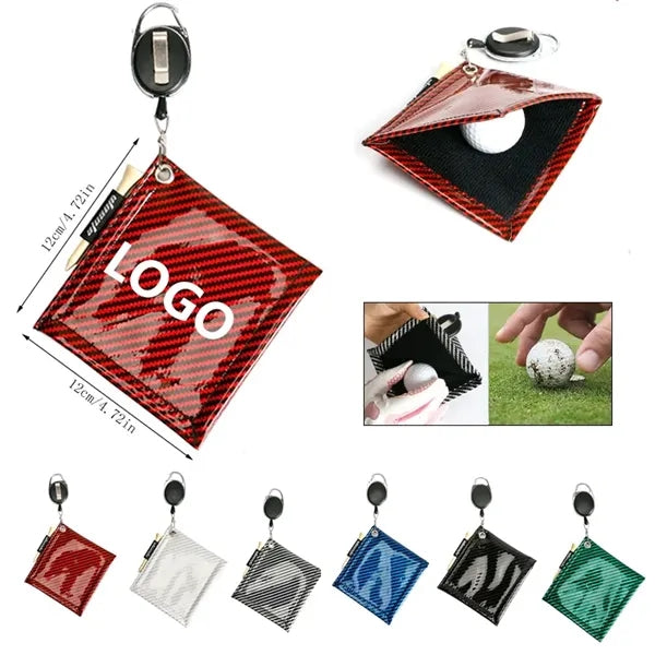 Golf Ball Multifunctional Hanging Cleaning Cloth