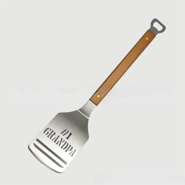 Logo BBQ Spatula with Bottle Opener