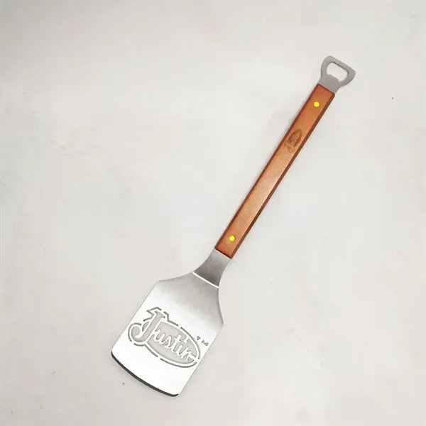 Logo BBQ Spatula with Bottle Opener