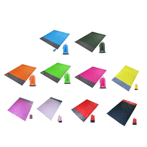 Waterproof Outdoor Picnic Blanket Camping Mat Stakes